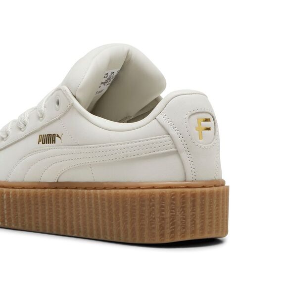 Puma Womens Creeper Phatty Nubuck White Shoes (NWT) - Picture 3 of 5